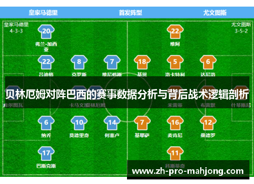 贝林厄姆对阵巴西的赛事数据分析与背后战术逻辑剖析